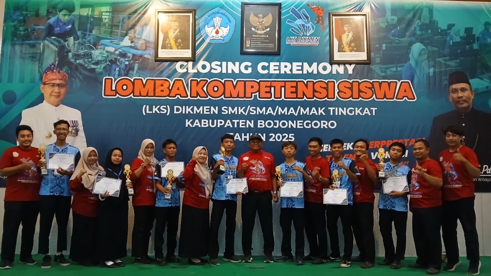 Jadi Juara, 7 Siswa SMK Negeri Kasiman Wakili LKS Dikmen Jatim