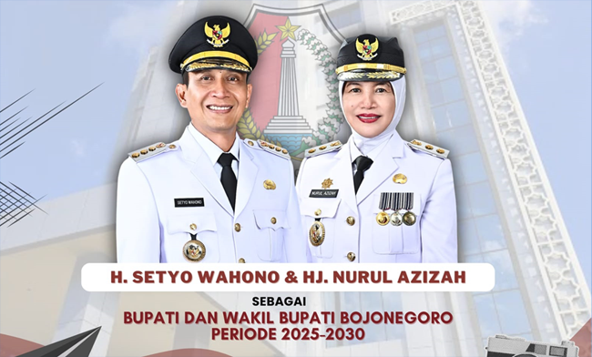 Setelah Dilantik, Bupati Wahono dan Wabup Nurul Langsung di Magelang