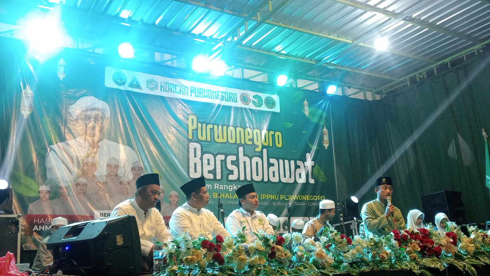 Solid, Gebyar Sholawat Warnai Halal Bihalal IPNU IPPNU Korcam Purwonegoro Bojonegoro