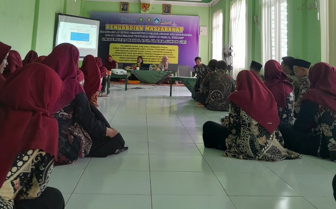 Dosen UNUGIRI Bojonegoro Kenalkan Pemanfaatan AI untuk Peningkatan Pembelajaran di Sekolah Dasar