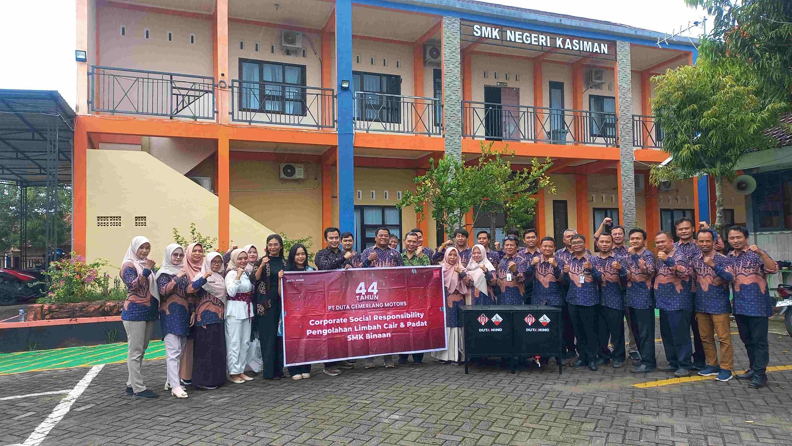 SMK Kasiman dan Duta Cemerlang Motor Sepakati MoU Vokasi Berwawasan Lingkungan