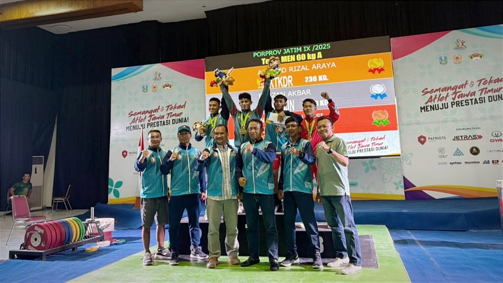 Andalan Kontingen Bojonegoro, Cabor Angkat Besi Sabet 11 Medali di Porprov Jatim