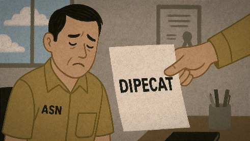 Bolos 28 Hari Lebih, PNS Disdagkop-UM Bojonegoro Dipecat