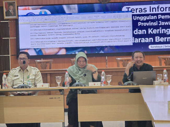 Konsisten Putihkan PKB Kendaraan, Pemprov Jatim Sukses Jaga Keseimbangan 3 Hal