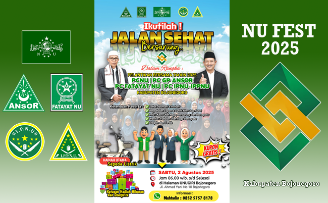 6.000 Kupon Jalan Sehat Disediakan di NU FEST 2025, Ini Caranya..!