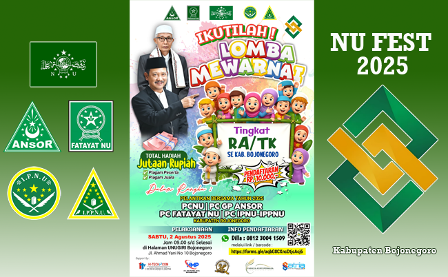 Ayo Daftar..! Lomba Mewarnai RA/TK se Bojonegoro