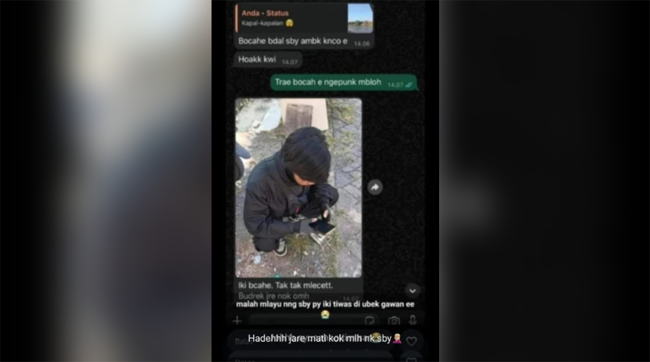 Kades Nganglik: Foto yanga Ramai Dibahas Netizen Bukan Anjar