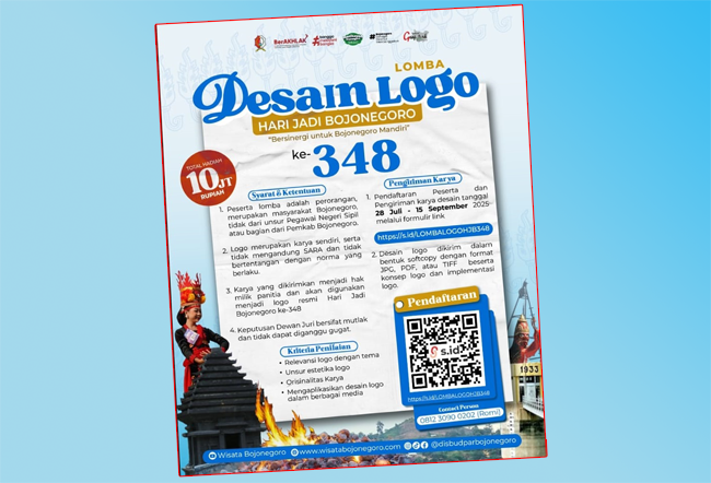 Ayo Ikuti, Lomba Desai Logo Hari Jadi Bojonegoro ke 348