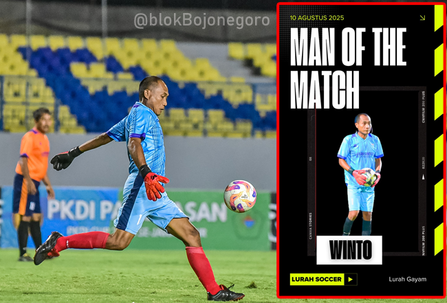 Garang Depan, Tembok Kokoh Namanya Kades Winto