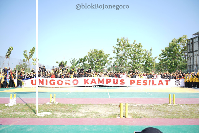 UNIGORO Deklarasikan Jadi Kampus Pesilat Pertama di Bojonegoro