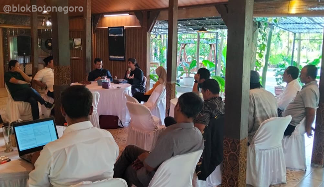 Diskusi Kolaborasi Pertanian, PCNU Bojonegoro, Sleman, Magelang dan Klaten