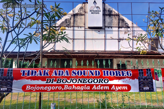 Tidak Ada Sound Horeg di Bojonegoro