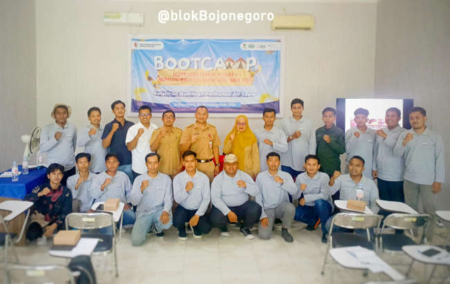 Bootcamp Wiramuda 2025, Pemuda Bojonegoro Dilatih Mandiri Lewat Budidaya Ikan Tawar