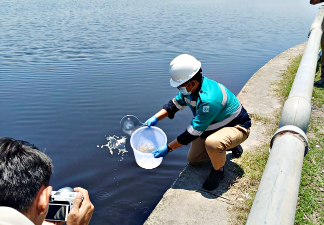 DLH Bojonegoro Tunggu Hasil Uji Lab Air Bengawan Solo