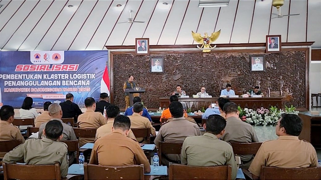 Percepat Tanggap Bencana, Pemkab Bojonegoro Bentuk Klaster Logistik