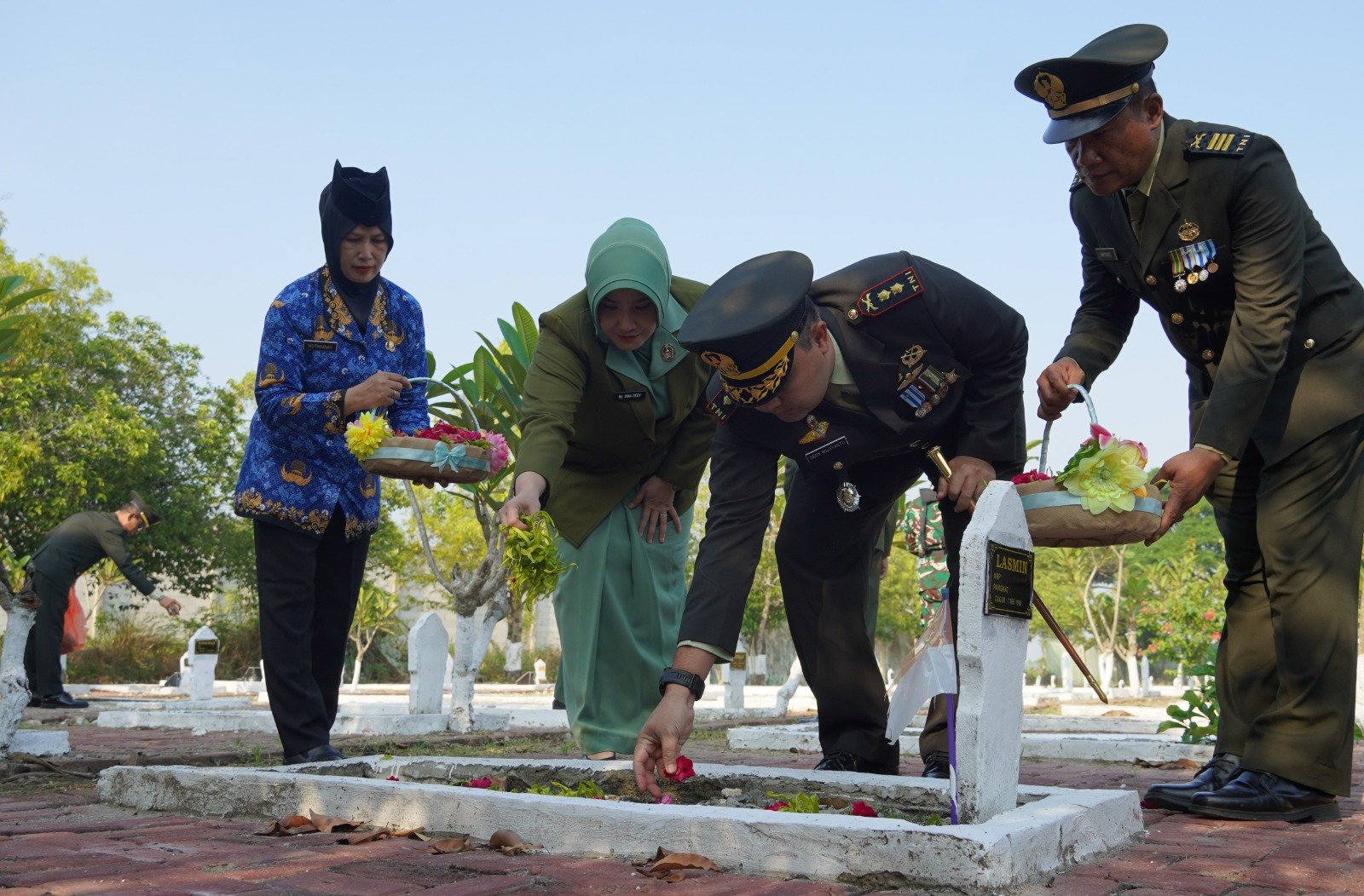 Ziarah Khidmat Kodim Bojonegoro, Sambut HUT ke-80 TNI