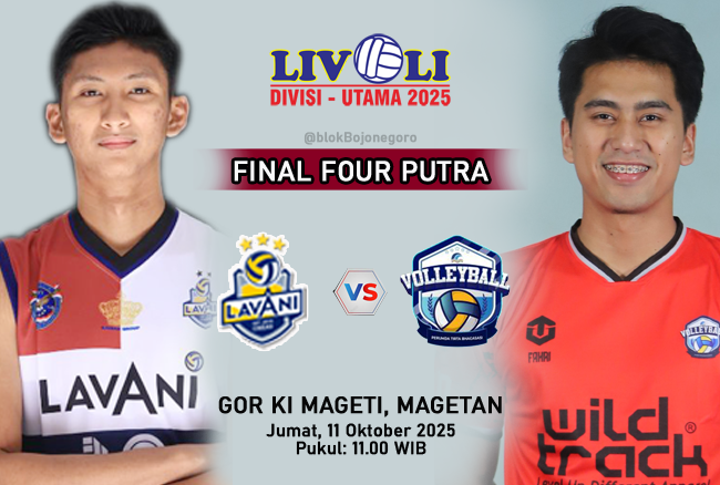 LavAni Navy Kembali Hajar Tirta Bhagasasi 3-0