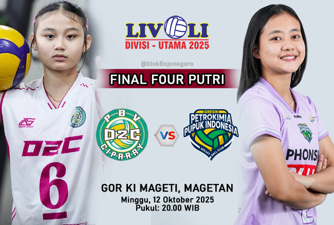 PREVIEW: Petrokimia Gresik Vs Rajawali O2C, Bagai Langit dan Bumi