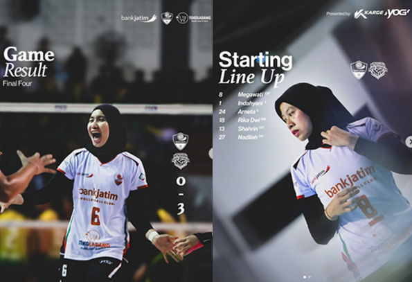 Bank Jatim dengan Megatron Tetap Kalah