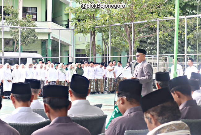 PCNU Bojonegoro, Banom dan UNUGIRI Apel Bersama Hari Santri