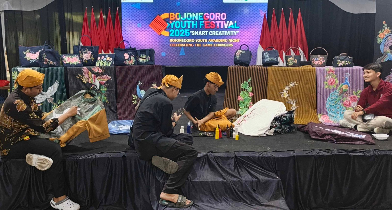 Zahida Painting Tampilkan Kreativitas Lewat Live Painting di BYF 2025