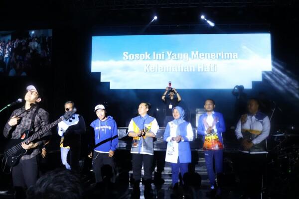 Bondan Prakoso Hentak GOR Bojonegoro di PUncak BYF 2025