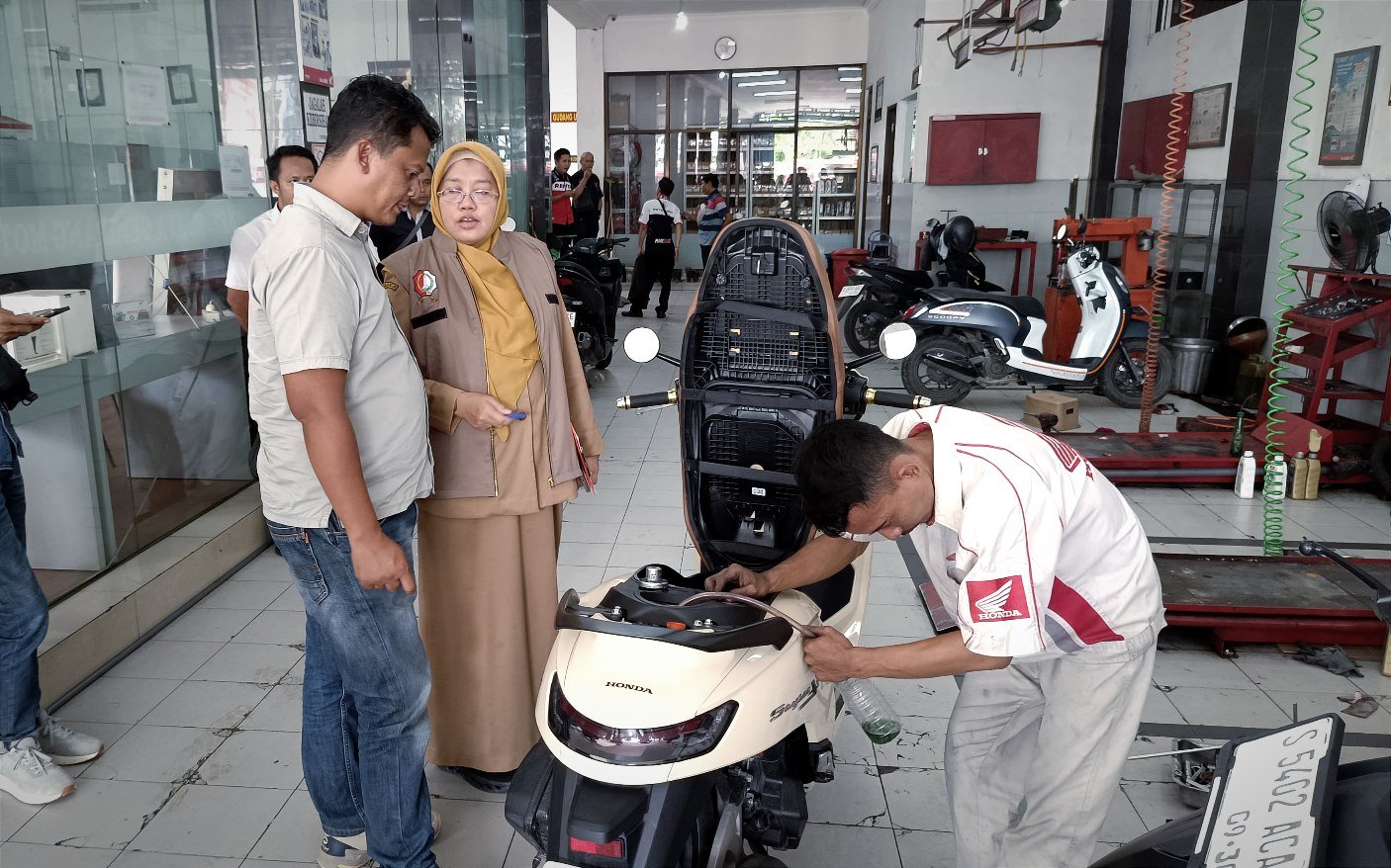 Buntut Motor Brebet Usai Isi BBM Pertalite, Polisi Inspeksi Sejumlah Bengkel di Bojonegoro