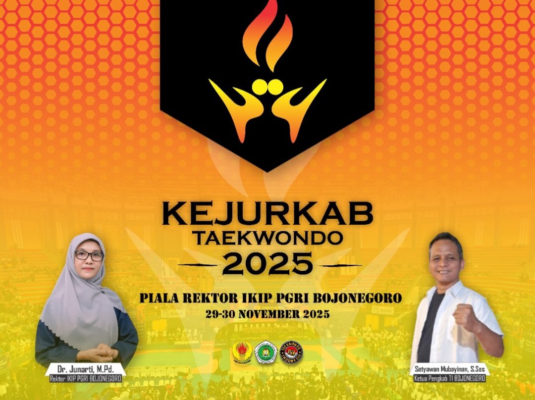 Kejurkab Taekwondo 2025 Siap Digelar, Bojonegoro Bersiap Menyambut Aksi Terbaik Atlet Muda