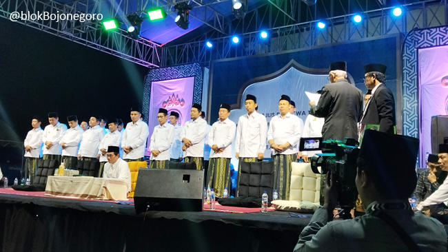 PCNU Bojonegoro Kukuhkan PC RMI NU Bojonegoro Masa Khidmat 2025-2030