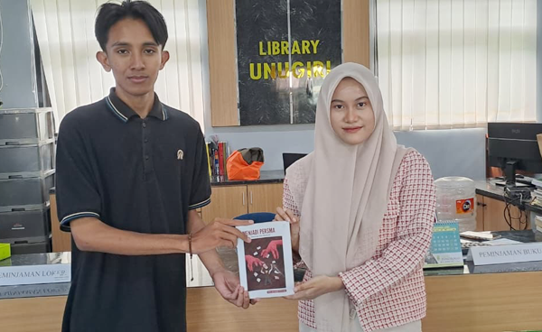 Perpustakaan Unugiri Terima Hibah Buku dari Pers Mahasiswa Arusgiri