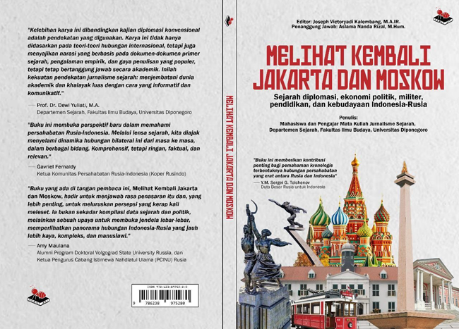 Perkuat Jembatan Sejarah, Buku "Looking Back: Jakarta and Moscow" Dipresentasikan di Kedubes Rusia