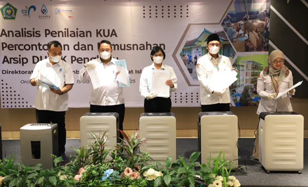 3.359 Arsip DUPAK Penghulu Dihapus dan Dimusnahkan