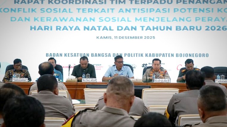 Jelang Nataru, Bupati Bojonegoro Minta Kewaspadaan Tetap Prioritas