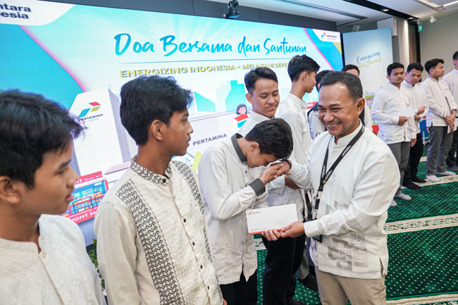Pertamina Patra Niaga Gelar Doa Bersama dan Santuni 3.000 Anak-anak