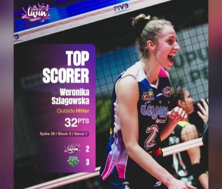 Proliga 2026 Putri: Debut Mengerikan Weronika Szlagowska untuk Livin Mandiri