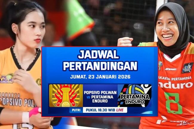 Popsivo Polwan Vs Pertamina Enduro: Papan Tengah Proliga 2026 Membara, Arsela akan Lawan Megatron