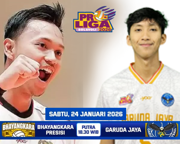 Bhayangkara Presisi Vs Garuda Jaya: Adu Garang Agil Angga dan Dawuda