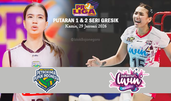 Proliga 2026 Putri: Gresik Phonska Plus Vs Livin...