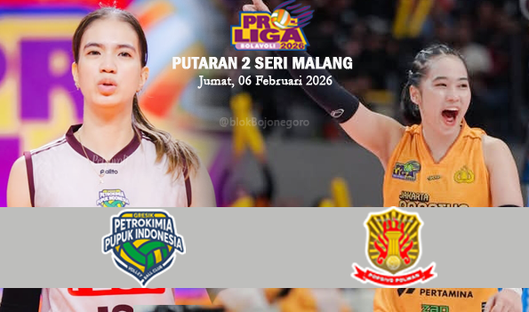 Gresik Phonska Plus Vs Popsivo Polwan: Duel Shella Bernadetha Lawan Chelsa Berliana