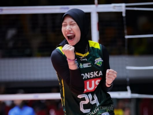Setter Terandal di Proliga 2026 Putri, Arneta Putri,...