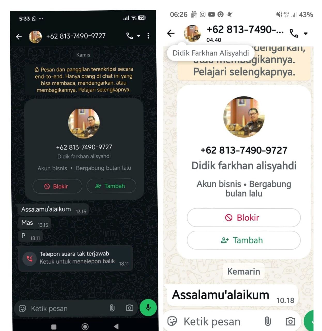 Hati-Hati, Penipuan Catut Nama Kajati Sulsel, Didik Farkhan Alisyahdi
