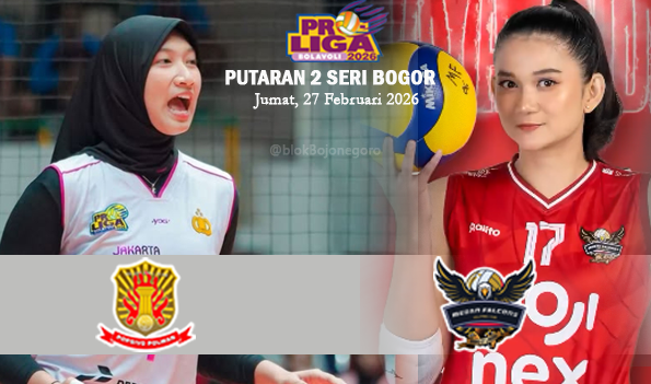 Proliga 2026 Hari Ini: Jakarta Popsivo Polwan Vs...
