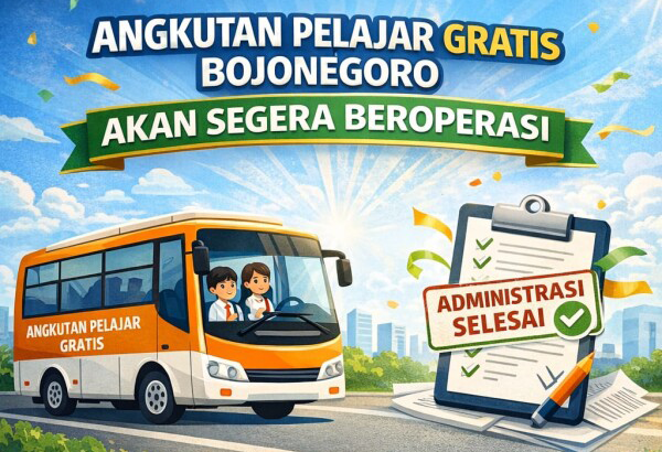 Setelah Lebaran, Angkutan Pelajar Gratis di Kabupaten Bojonegoro...