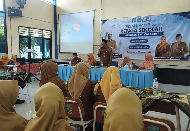 Kepsek SMKN 5 Bojonegoro Ditetapkan, Perkuat Layanan Pendidikan...