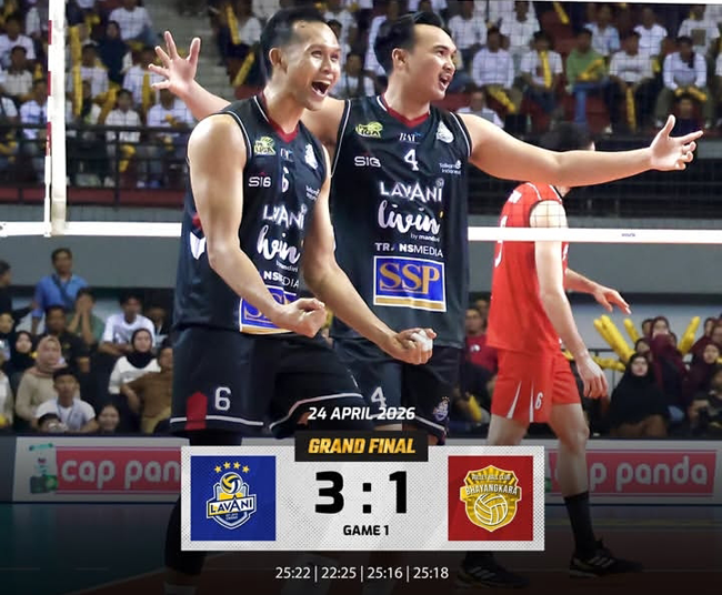 Grand Final Proliga 2026 Putra: LavAni Hajar Bhayangkara...