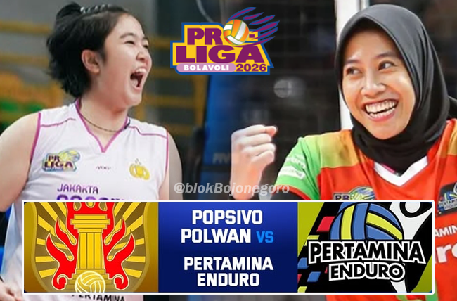 Jakarta Popsivo Polwan Vs Pertamina Enduro: Adu Gacor...