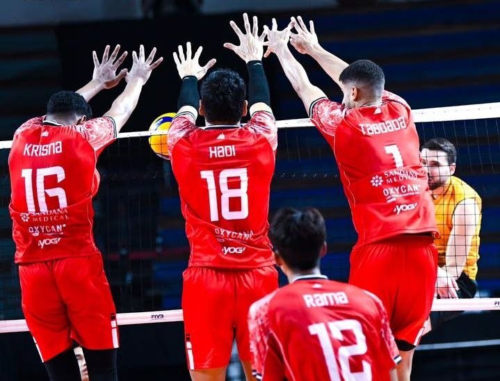 Aksi Pemain Jakarta Bhayangkara Presisi saat Kalahkan 3-0...