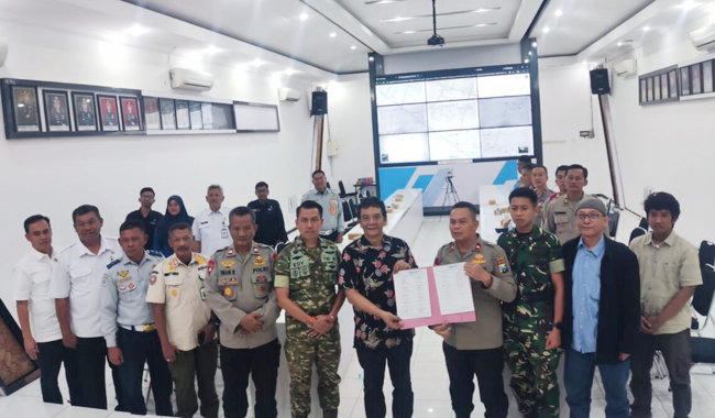 Pengamanan Konser Band Ungu Siap, Polres dan Panitia...