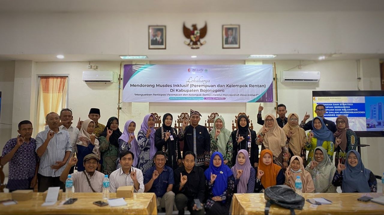 PDA Aisyiyah Bojonegoro Gelar Lokakarya Musdes Inklusif, Perempuan...