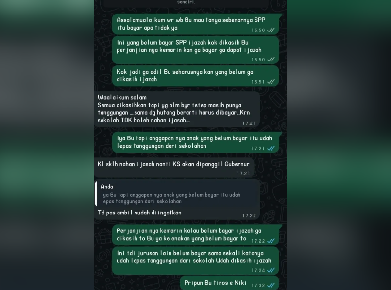 Viral! Keluhan Bayar SPP hingga Polemik Ijazah di...